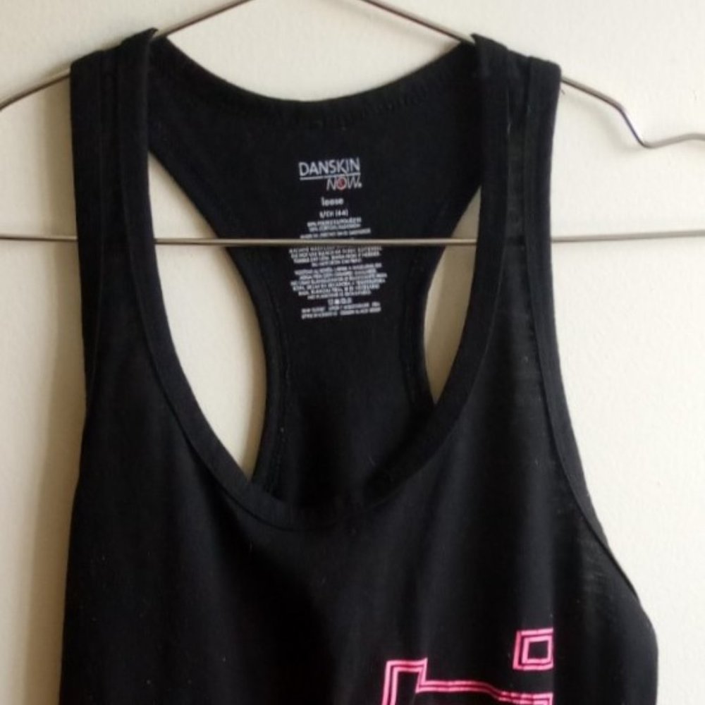 Danskin Now Black Sleeveless Top